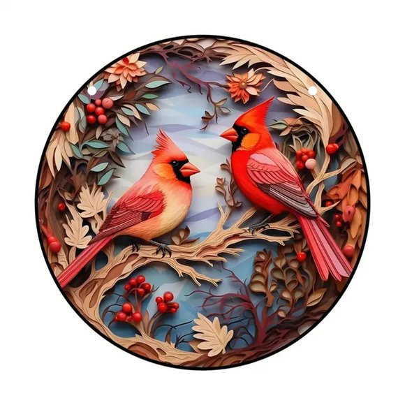 Other - Love Cardinals Suncatcher